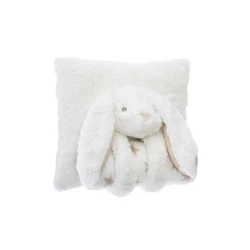 Набор Atmosphera подушка + плед, Кролик, Белый