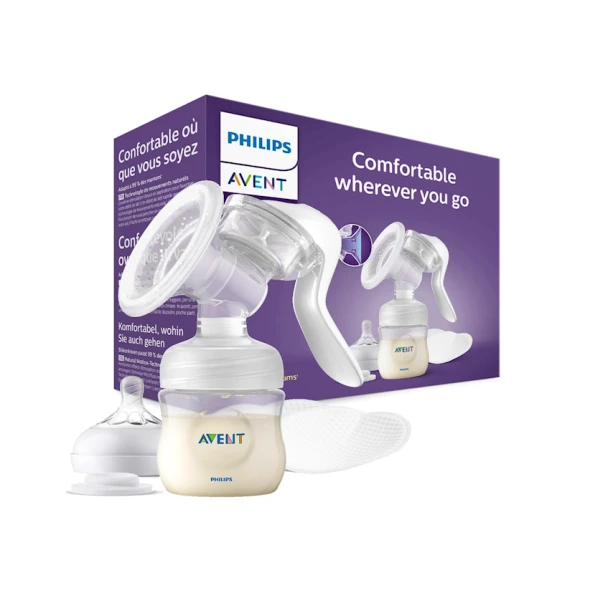 Ручной молокоотсос Philips AVENT SCF430/10, 120 мл, белый