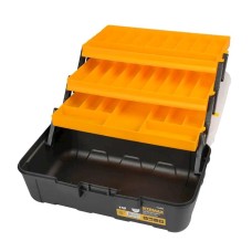 Alətlər üçün qutu Rtrmax RCA5038, 400x200x200 mm, plastik, narıncı/qara