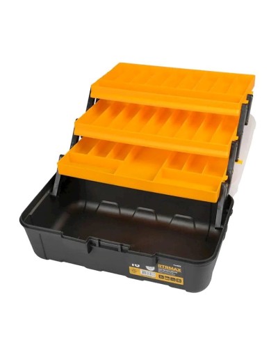 Alətlər üçün qutu Rtrmax RCA5038, 400x200x200 mm, plastik, narıncı/qara