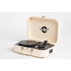 Vinil plastin pleyeri Vintage Beige Deluxe Vinil plastin pleyeri Vintage Beige Deluxe