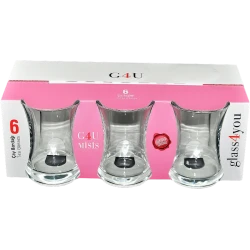 Набор стаканов для чая Pasabahce Glassyou, 160 мл, 6 шт Набор стаканов для чая Pasabahce Glassyou, 160 мл, 6 шт