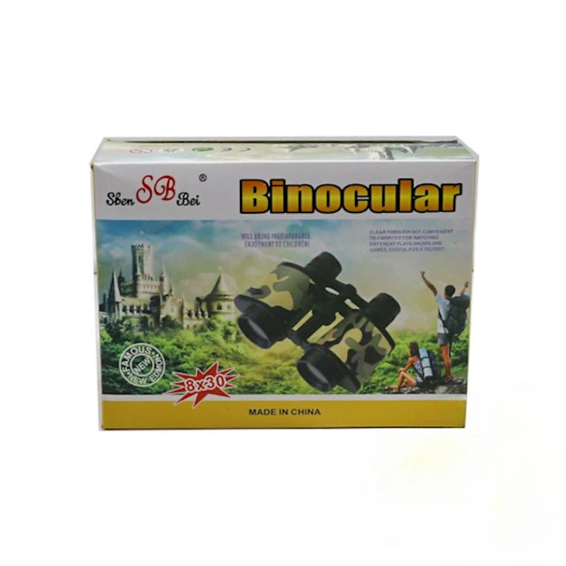 Бинокль SB-357S, зеленый/черный