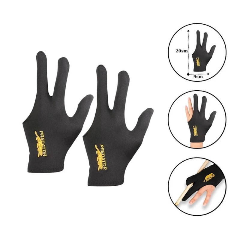 Перчатка для бильярда Colosseum Predator, черный Перчатка для бильярда Colosseum Predator, черный