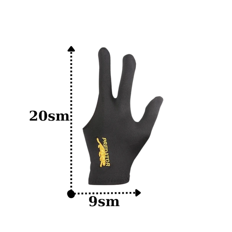 Перчатка для бильярда Colosseum Predator, черный Перчатка для бильярда Colosseum Predator, черный