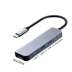 USB хаб 5-in-1 Type-C
