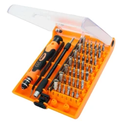 Набор инструментов Jakemy JM-8129 45 в 1-ом, оранжевый Набор инструментов Jakemy JM-8129 45 в 1-ом, оранжевый