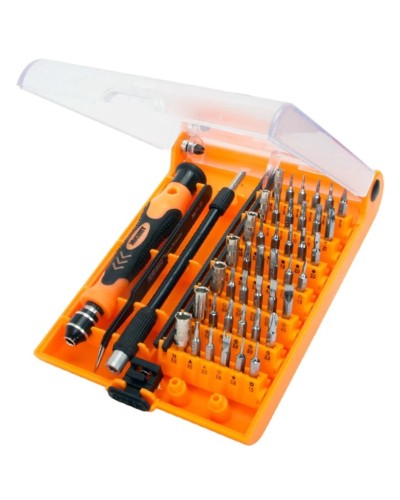 Alətlər dəsti Jakemy JM-8129 45 1-də, narıncı