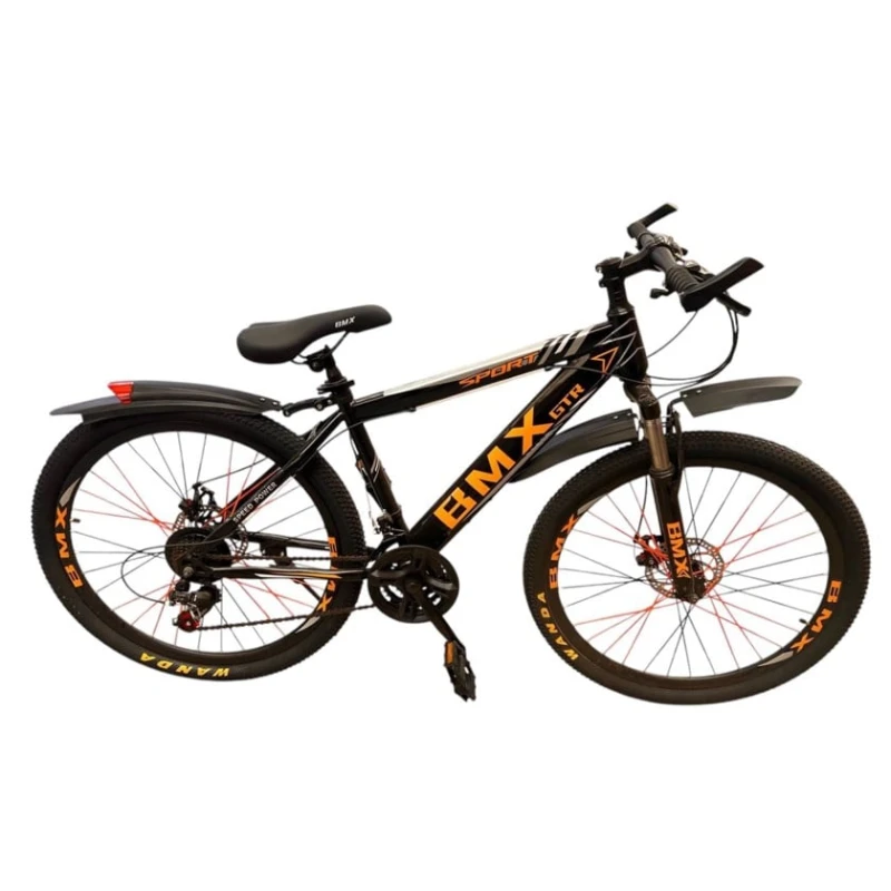 Велосипед smr514, черный/оранжевый, 24