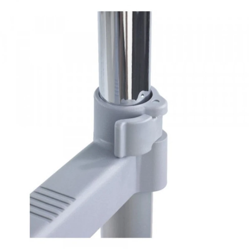 Держатель для вешалок Wenko, хромированный металл, серебристая, 163x168x44 см Держатель для вешалок Wenko, хромированный металл, серебристая, 163x168x44 см