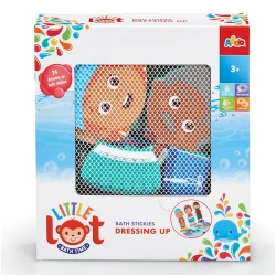 Развивающий стикеры для ванны Addo Little Lit Bathtime Dressing Up Stickies, 24 шт, 3+ лет