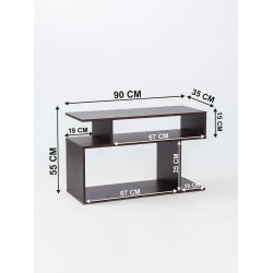Тумба под телевизор Letta, ЛДСП, коричневая, 55x35x90 см Тумба под телевизор Letta, ЛДСП, коричневая, 55x35x90 см