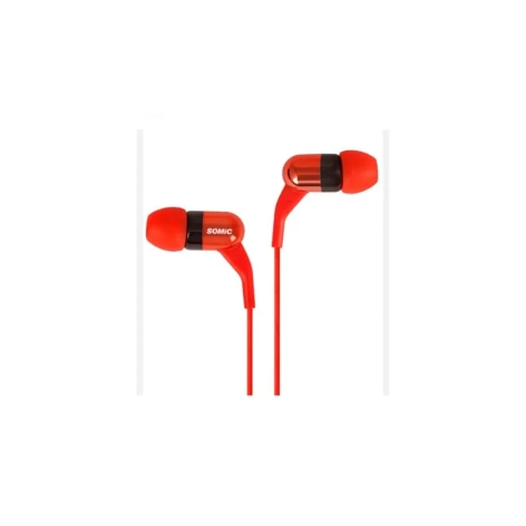 Simli qulaqlıq Somic mh-407 Red