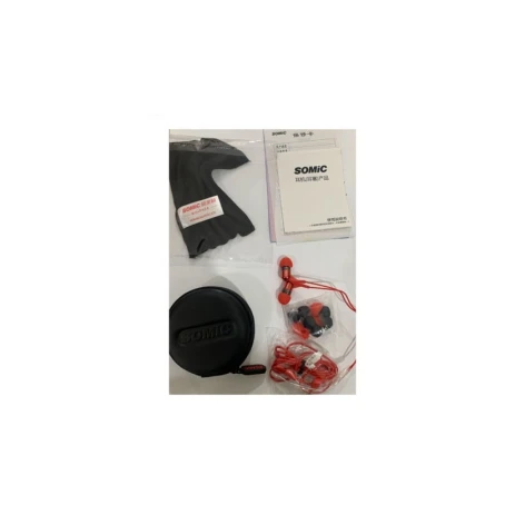 Simli qulaqlıq Somic mh-407 Red