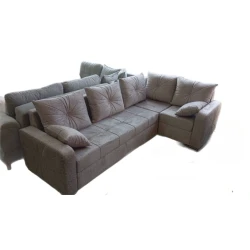Угловой диван KS-7, коричневый, 300x200 см