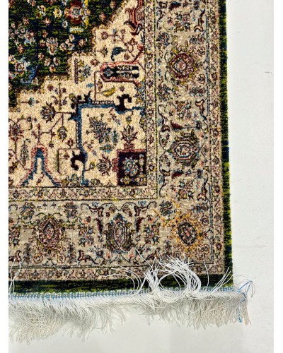Xalça Natural Halı Nth_İYN01GC, ipək/yun, 150x80 sm, rəngbərəng
