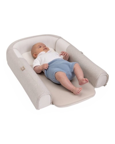 Döşək-barama Chicco 3-də 1 Mommy Pod, bej, 81x49x12 sm, 0-8 ay