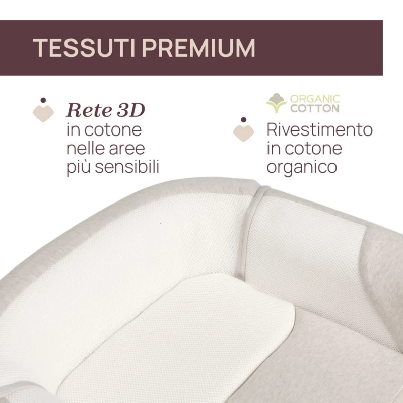 Матрас-кокон Chicco 3 в 1 Mommy Pod, бежевый, 81x49x12 см, 0-8 мес Матрас-кокон Chicco 3 в 1 Mommy Pod, бежевый, 81x49x12 см, 0-8 мес