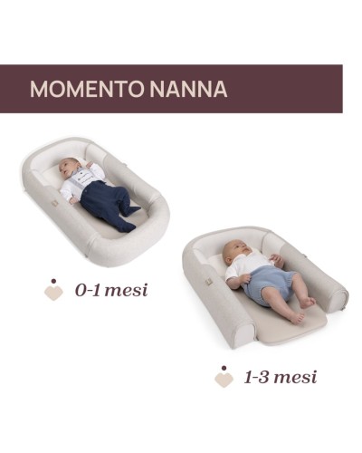 Döşək-barama Chicco 3-də 1 Mommy Pod, bej, 81x49x12 sm, 0-8 ay
