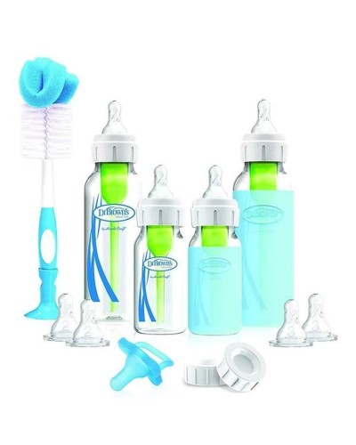 Yenidoğulanlar üçün köp və sancı əleyhinə dəst Dr.Brown's, səviyyə 2/3, 3 m+/6 m+, 120/250 ml