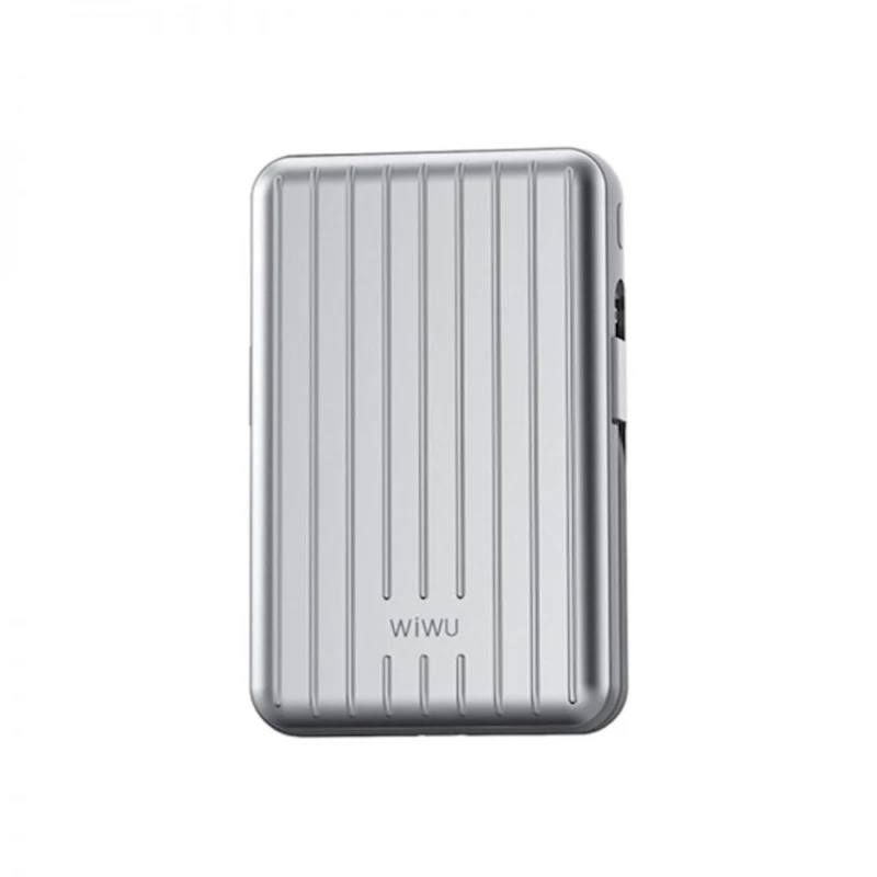 Внешний аккумулятор Wiwu PP03 10000 mAh Silver Внешний аккумулятор Wiwu PP03 10000 mAh Silver