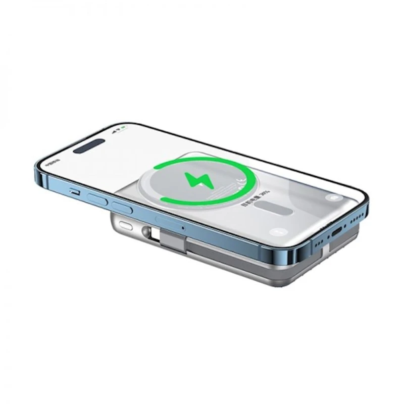 Внешний аккумулятор Wiwu PP03 10000 mAh Silver Внешний аккумулятор Wiwu PP03 10000 mAh Silver