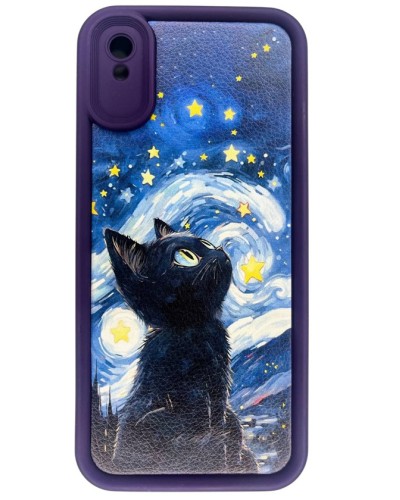 Xioami Redmi 9A blue cat çexol
