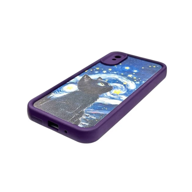 Xioami Redmi 9A blue cat çexol