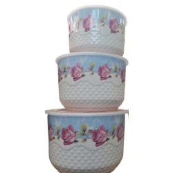 Konteyner dəsti qida saxlanılması üçün MagiDeal SE144, 3 əd, rəngbərəng