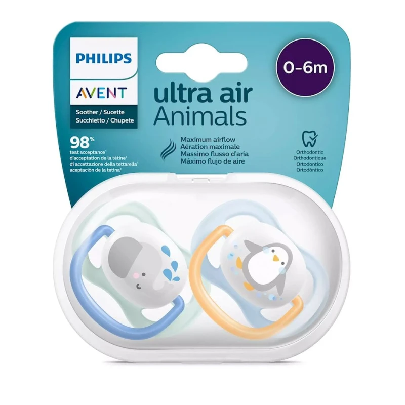 Əmzik dəsti Philips Avent Ultra air SCF080/05, 0+ ay, 2 ed Əmzik dəsti Philips Avent Ultra air SCF080/05, 0+ ay, 2 ed