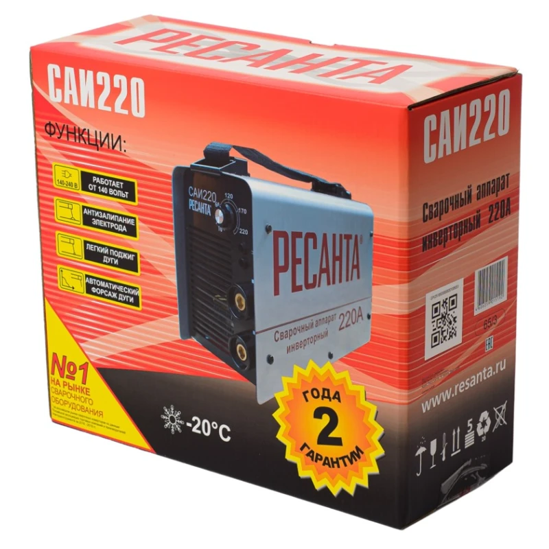 Сварочный аппарат Ресанта САИ 220 Сварочный аппарат Ресанта САИ 220