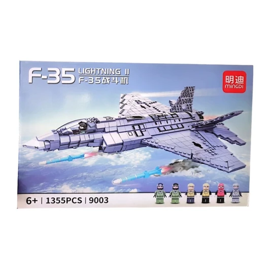 Конструктор F-35, 3 года, 1355 деталей