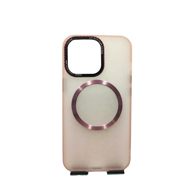 Çexol 6281020039896 Apple iPhone 13 Pro üçün Transparent/Pink