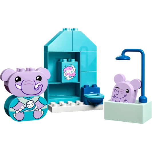 Конструктор LEGO Duplo Daily Routines: Bath Time 10413, от 1,5 лет, 15 элементов