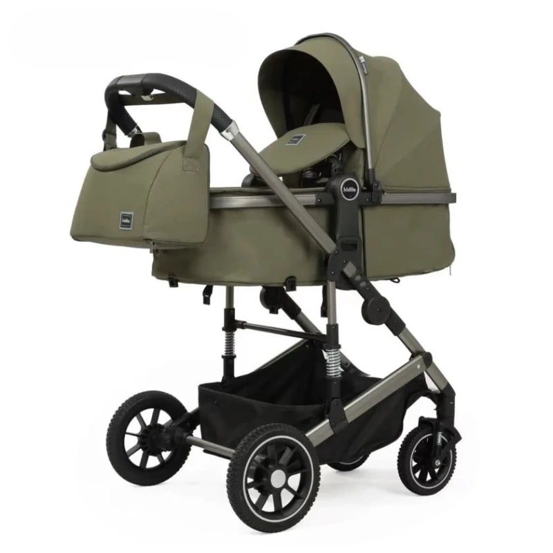 Детская коляска Kidilo A10, зеленая Детская коляска Kidilo A10, зеленая