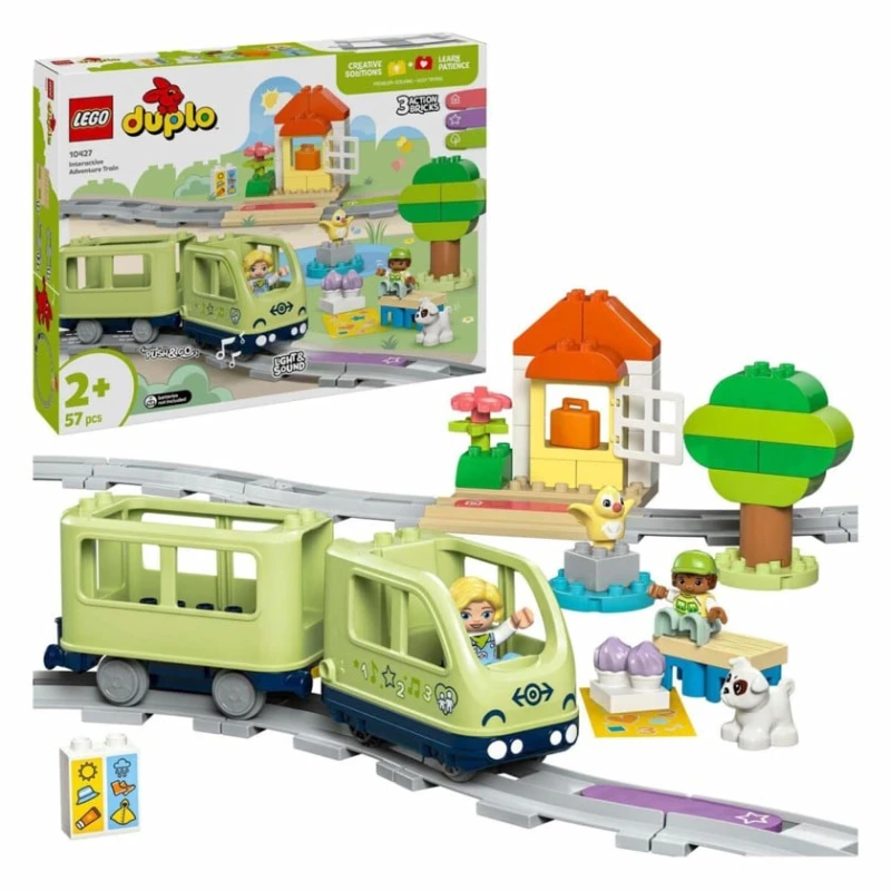 Конструктор LEGO DUPLO 10427 Interactive Adventure Train, 57 элементов