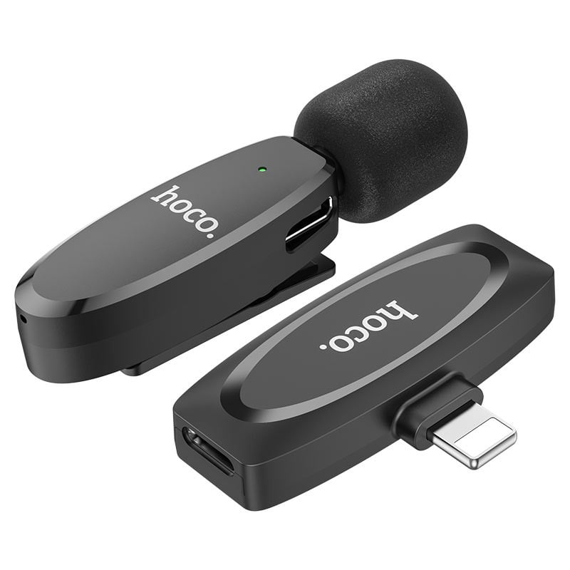 Беспроводной микрофон Hoco L15 Crystal iP Lightning Беспроводной микрофон Hoco L15 Crystal iP Lightning
