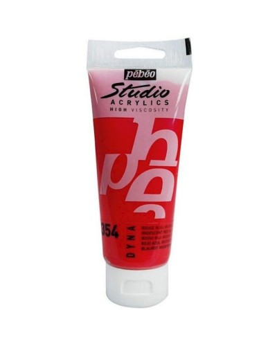 Akril boya Pebeo Studio Acrylics Dyna Iridescent Red Blue, iridentsent qırmızı-mavi, 100 ml