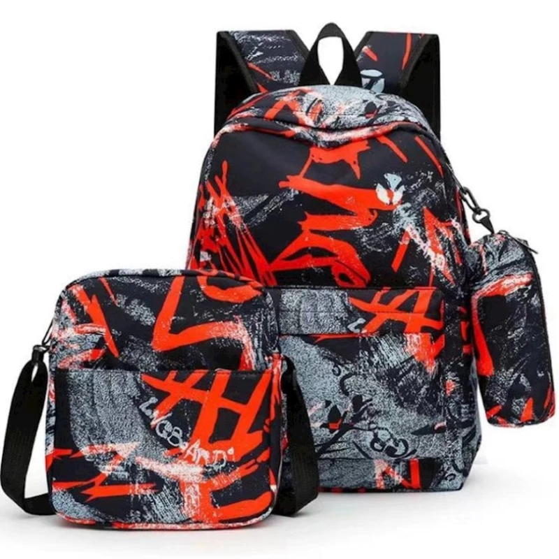 Dəst 3-1-də PA-1010941, polyester/neylon, qara/qırmızı/ağ Dəst 3-1-də PA-1010941, polyester/neylon, qara/qırmızı/ağ