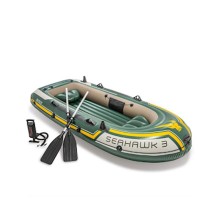 Şişmə qayıq Intex 68380 Seahawk 3, 295х137х43 sm, alüminium avarlar 137 sm, 360 kq qədər