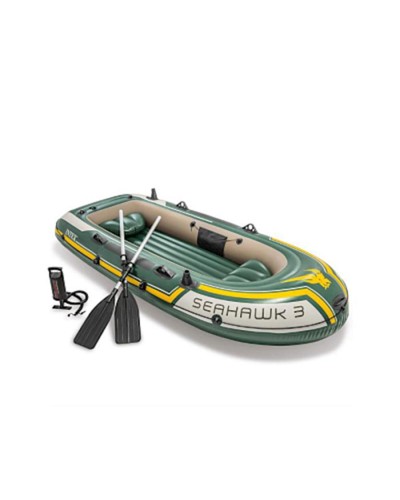 Şişmə qayıq Intex 68380 Seahawk 3, 295х137х43 sm, alüminium avarlar 137 sm, 360 kq qədər