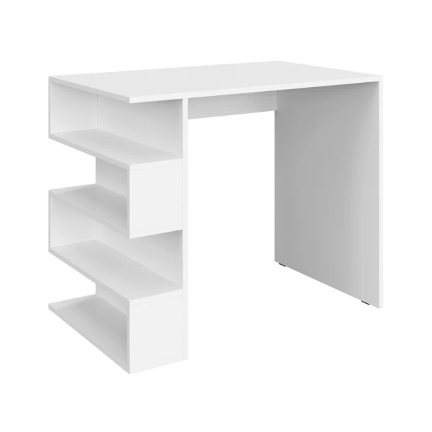 Компьютерный стол 3563_M3AuSternWh, ЛДСП, 90x56x73.9 см