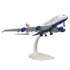 Kolleksiya fiqurları A380 British Airways, 18.5x20x7 sm