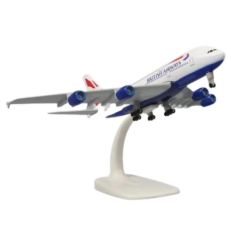 Kolleksiya fiqurları A380 British Airways, 18.5x20x7 sm