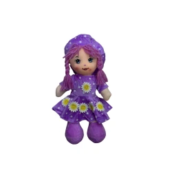 Yumşaq oyuncaq Ezo 1034-3-1, parça, bənövşəyi, 35 sm