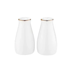 Набор перечница и солонка Leggno Chester, 2 шт, костяной фарфор, белый Набор перечница и солонка Leggno Chester, 2 шт, костяной фарфор, белый