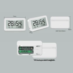 Датчик температуры и влажности Novato Tuya Zigbee ZSN-01