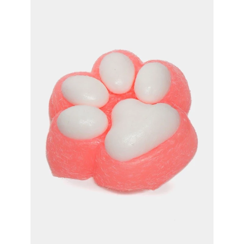 Игрушка-антистресс Таба лапка 3dlights_tb, 12x13x3 см, силикон, розовая Игрушка-антистресс Таба лапка 3dlights_tb, 12x13x3 см, силикон, розовая