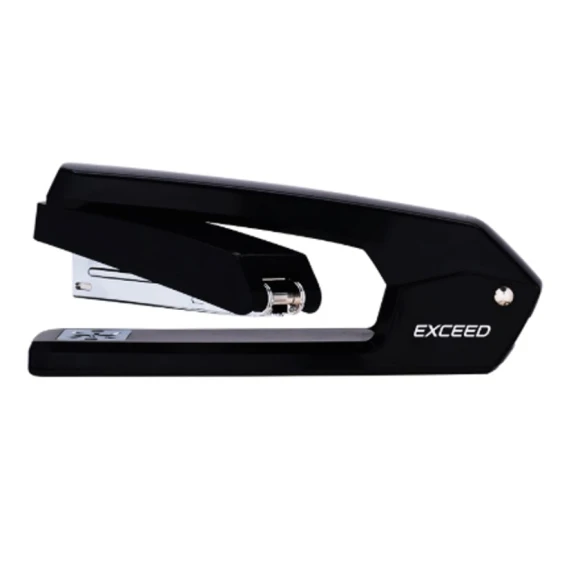 Степлер Deli 0434, черный, 16.3x4.5x6.6 cм