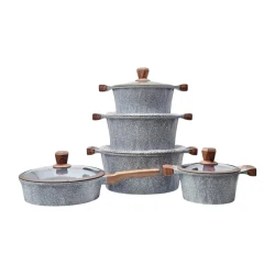 Набор кастрюль smil_1205, 10 шт, 20/24/28/32 см